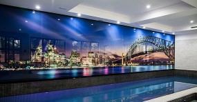 GLASS FEATURE WALLS